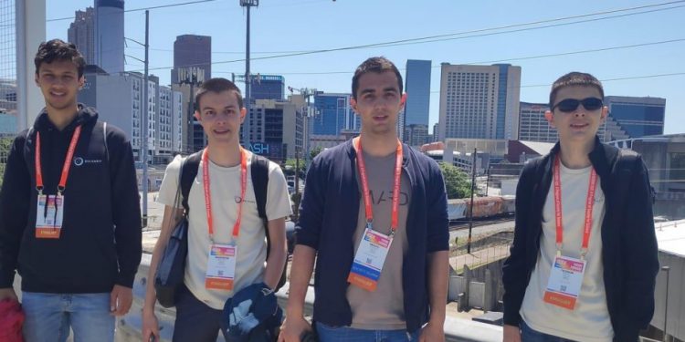 Наши ученици с награди от Атланта