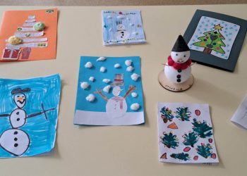 Коледни картички за детската болница